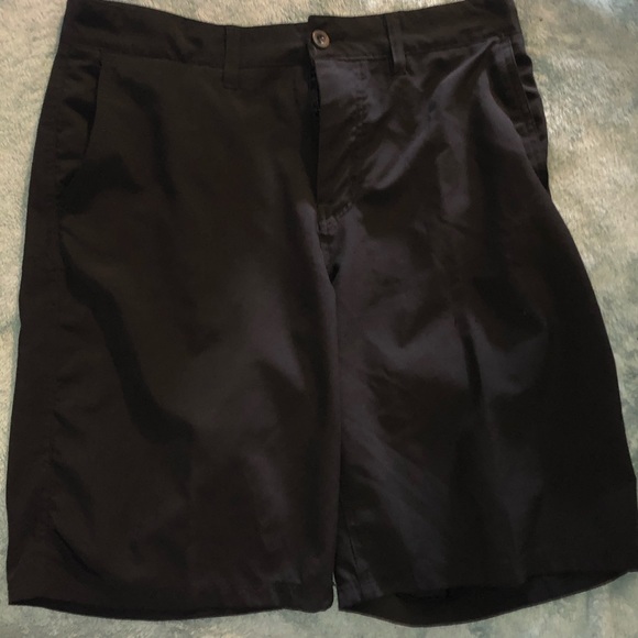 Slick Black Shorts - Picture 1 of 2